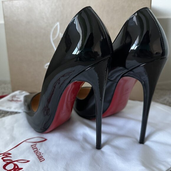 Christian Louboutin So Kate Pointed-Toe Red Sole Pump - Picture 3 of 10